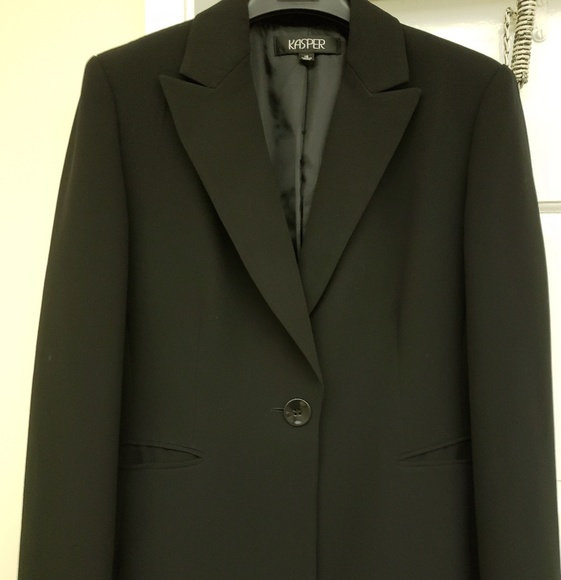 Kasper Jackets & Blazers - Kasper black suit jacket